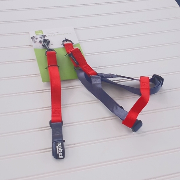 🎉 HP- Nunbell Two Tone Nylon Pet Leash & Harness Set - Picture 11 of 11